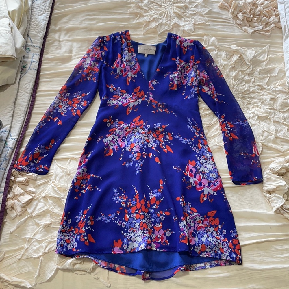 Long Sleeve Floral Dress